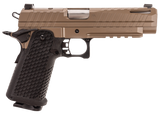 Live Free Armory Apollo 11, 9MM, 4.90" Barrel, 17+1 Rds, Elite Flat Dark Earth Cerakote - 810128640169 