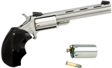 North American Arms MMC Mini-Master, 22 LR 22 WMR, 4.00" Barrel, 5 Rds, Stainless - 744253000553 