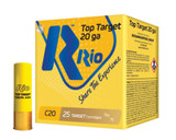 Rio Ammunition Top Target 20g, 2.75" Shells, 7/8 oz, #8 Shot - 18435101623282 