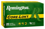 Remington Ammunition Core-Lokt 300 Win Mag, 150gr Pointed Soft Point, 20 Rds, Brass - 047700055701 