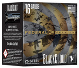 Federal Black Cloud, 16GA, 2-3/4" Shells, 25 Rds/Box, 10 Boxes/Case - 604544700886 