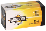 Armscor 50443 Precision Value Pack, .45 ACP, 230gr FMJ, 100 Rds - 4806015604433 