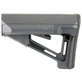 Magpul STR Carbine Stock, Mil-Spec, Gray - 873750008981 
