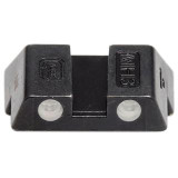 GLOCK Night Sight 42 43, 6.1mm Slim Rear, Steel - 151550005356 