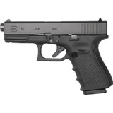 Glock G19 Gen 5, 9MM, 4.49" Barrel, 15 Rds, Black - 764503047749 