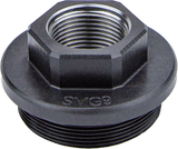 KGM Suppressors SMG9, Direct Thread Adapter, Black Nitride Steel - 810042350168 