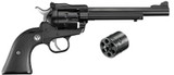 Ruger Single-Six Convertible, 22LR/22WMR, 6.5" Barrel, 6 Rds, Blued - 736676006229 Ruger Single-Six Convertible, 22LR/22WMR, 6.5" Barrel, 6 Rds, Blued - 736676006229