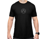 Magpul MAG1115-001-3XL Icon Logo T-Shirt, Black, Cotton/Polyester, Short Sleeve, 3XL - 840815124399 