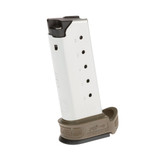 Springfield XD-S Mod.2 Extended Magazine, Desert FDE, .45 ACP, 6 Rds, Stainless Steel - 706397926205 