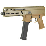 Grand Power SP45A3 Stribog, 45 ACP, 8.00" Barrel, 20+1 Rds, Flat Dark Earth - 197892004794 