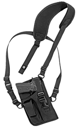 GrovTec US Inc GTHL15105R, Shoulder Harness, Black Nylon, Fits Large Semi-Auto, 4.50-5" Barrel, Right Hand - 811071013406 