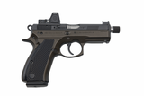 CZ CZ 75 P-01 Pro Tek II, 9MM, 1/2x28" Threaded Barrel, Standard P-01 Magazines, ODG Finish - CZPROTEK8996 