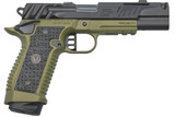 Wilson Combat Project 1 Division 77, 5" Ported Barrel, 9mm, Black Over Green 