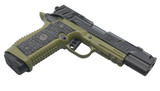Wilson Combat Project 1 Division 77, 5" Ported Barrel, 9mm, Black Over Green 