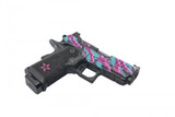 Vulcan Staccato CS, 9mm, DLC Barrel, 80's Tiger Stripe Frame & Slide, Optics-Ready, includes two 16-Round Magazines 