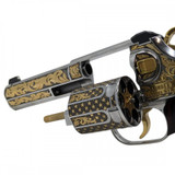 Kimber K6S DASA 4" Combat, .357 Magnum, 4.00" Barrel, 6 Rds, Engraved over Brushed Stainless - KK6RPGP4 