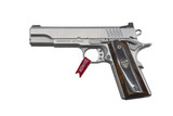 Cabot Guns National Standard 1911, 9MM, 5" Government Barrel, 9 Rds, Polished Flats Stainless - CGC860006425654NS9 
