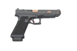 Taran Tactical Innovations Glock 17L Combat Master, 9mm, 6.02" Barrel, 23 Rds, DLC Black - TTIGLOCKCHG7LG3 