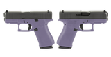 Glock G43X, 9MM, 3.41" Barrel, 10 Rds, Purple Orchid - 756542286395 