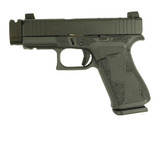 Glock 43X, 9MM, 3.41" Compensated Barrel, 10 Rds, Black Cerakote - 757106326410 