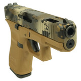 Glock G19 V-Series, 9MM, 4.00" Ported Barrel, 15 Rds, FDE Multi-Cam Cerakote - 757106326441 