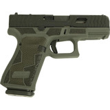 Glock V-Series Model 19 Kavorka, 9MM, 4.00" Ported Barrel, 15 Rds, Grey Cerakote - 757106326465 