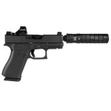 Glock 43X “Shark Puppy” 9mm 3.4" Threaded Barrel w/ Holosun 407K & JK Armaments CCX9 - 810188105318 