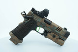 Staccato Custom XC Limited Edition “Sunken Ship” 9mm with Dragon Scale Grips, Trijicon SRO & SureFire X300 - 2783204 