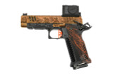 Tee Gun Vault Staccato Custom P “Black Ops” 9mm Ported Polished Copper / Black DLC with T7 Grips - 4091290 