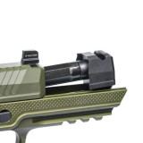 Agency Arms Sage P320 Build, 9MM, Compensated Barrel, Metal Frame & More, Flat Dark Earth - 0AASV2FDE320 