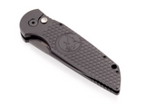 Pro-Tech TR-3 Nighthawk Custom Knife, Black, Magnacut TiN Gold Blade, Anodized Aluminum Handle, Black Lip Pearl Release - K211BG 