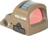 Holosun HE507C-GR X2 BB, Green Dot, 2 MOA & 32 MOA Circle, Burnt Bronze - 810047073284 