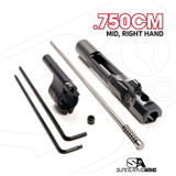 Superlative Arms SABO-PS-RFD-M750CM, Adjustable Piston System, Black - 850011846278 
