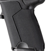 Hogue Wrapter, Black Rubber, Fits H&K USP Compact - 743108179185 