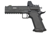 Stealth Arms Platypus Comp, 9mm, Skeleton Trigger, 5" Comped Barrel, Black, includes Blackstone Installed Trijicon SRO - 3127112 