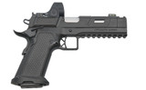 Stealth Arms Platypus Comp, 9mm, Skeleton Trigger, 5" Comped Barrel, Black, includes Blackstone Installed Trijicon SRO - 3127112 
