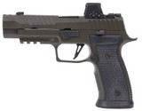 SIG Sauer P320 AXG LEGION, 9MM, 3.90" Barrel, 21 Rds, Legion Gray Cerakote - 798681691715 