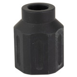 Battle Arms Development HEX Flashcan, 9MM, 1/2x36 Threaded, Black Anodized - 810033785153 