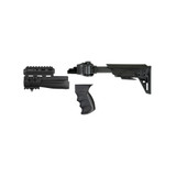 ATI ADV TECH TACTLITE AK-47, Receiver, Six-Position Adjustable Side-Folding Strikeforce GEN2 Stock, Black - 758152987198 