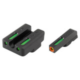 TruGlo Brite-Site TFX Pro, Green/Orange, CZ 75 Series - 788130022702 