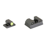 XS Sights R3D 2.0, Tritium Night Sight, HK VP9, Standard Height, Green Front Outline, Green Tritium Front/Rear - 647533003902 