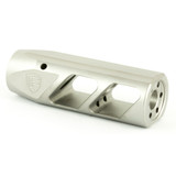 Fortis RED STS Muzzle Brake, 7.62MM, 303 Stainless Steel, Silver Finish - 855476008605 