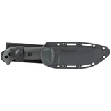 Ka-Bar BK2 Becker Campanion, 5.25" Blade, Black Ultramid Handle, Includes Sheath - 617717200021 