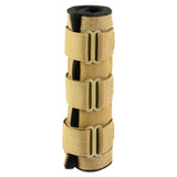 Cole-TAC Metal Python Suppressor Cover, 6.0", Coyote Brown - 638362939821 