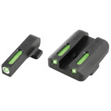 TruGlo Brite-Site TFX, Springfield XD/XDM/XDS, Green/Green, Tritium/Fiber Optic - 788130020012 