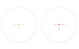 Leapers UTG ITA, Red/Green T-Dot, Quick Detach Mount, Black Finish - 4717385552296 