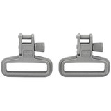 GrovTec Mil-Force Swivel Set, 1.25" Loops, Matte Zinc Phosphate Finish - 895474001055 