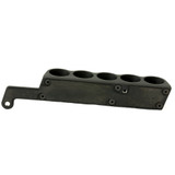 GG&G Mossberg Shockwave Side Saddle Shell Holder, 5 Shot, Black Finish - 813157008313 