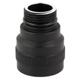 Arisaka Defense Tailcap Adapter, Fits Streamlight ProTac HL-X, Anodized Finish, Black - 601557939517 