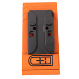 C&H Precision WLPDP2.0-RSH, Optic Mounting Plate, Anodized Finish - 616943734546 